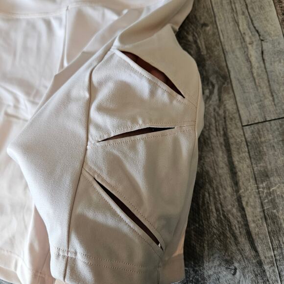 Victoria Secret Sport Cut Out Bike Shorts Size Small Euphoria Pink Active Gym - Picture 4 of 11